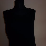 Дълга черна рокля  Pinki, снимка 2 - Рокли - 18404574
