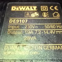 dewalt de9107 battery charger-made in germany-внос швеция, снимка 12 - Винтоверти - 25521826