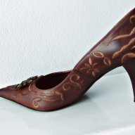 Прекрасни обувки NEW MATIC , снимка 3 - Дамски обувки на ток - 16134601