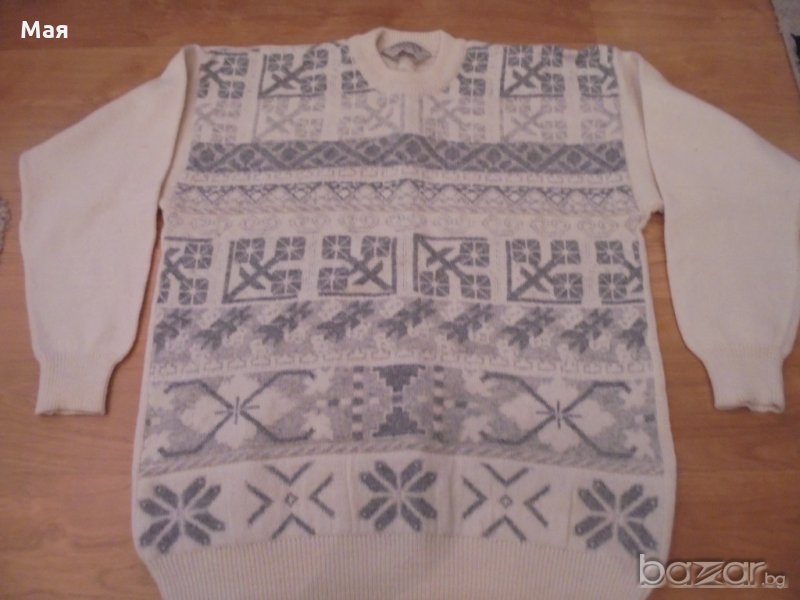 Красив, елегантен и топъл мъжки пуловер, снимка 1