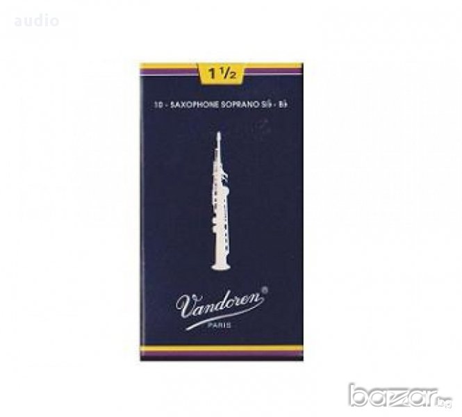 Платък за сопрано саксофон Vandoren SR2015 размер 1 1/2, снимка 1