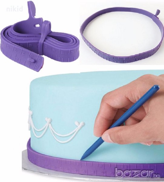 Метър сладкарски силиконов за торта и работа с фондан тесто блат , снимка 1