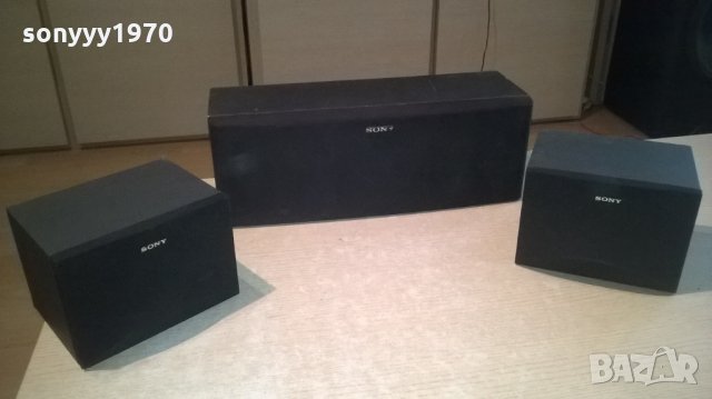 sony център-70w+тонколони-2x100w-внос швеция