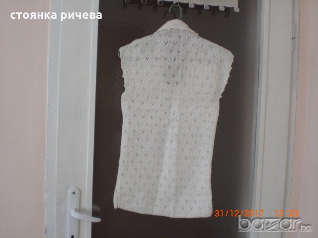 продавам нова дамска блузка-ръчна изработка, снимка 4 - Блузи с дълъг ръкав и пуловери - 20311594