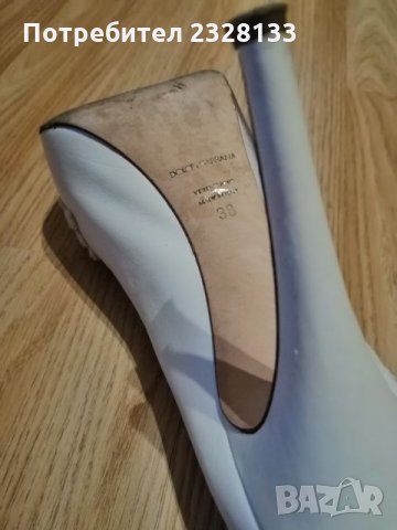Оригинални дамски обувки DOLCE & GABBANA, снимка 6 - Дамски елегантни обувки - 25964948