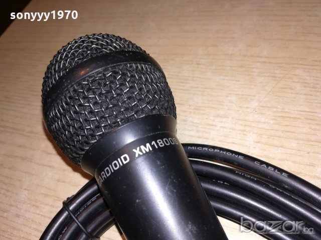 behringer profi microphone с кабел и държач-внос швеицария, снимка 6 - Микрофони - 20231890