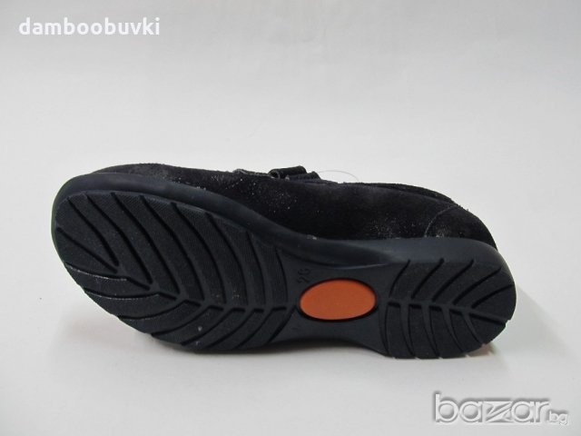 Затворени детски PONKI обувки естествена кожа в т.синьо 26/30, снимка 5 - Детски маратонки - 20681413