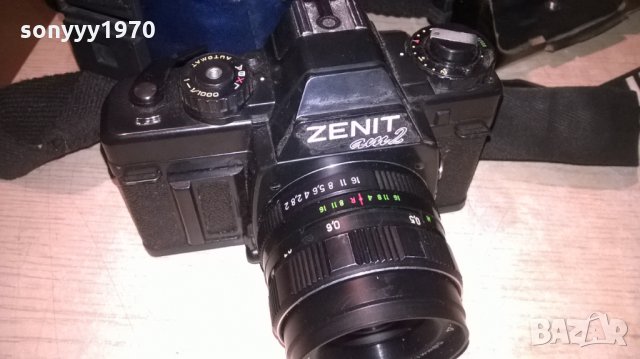 zenit-made in russia-фотоапарат с обектив-внос швеция, снимка 5 - Фотоапарати - 25390790