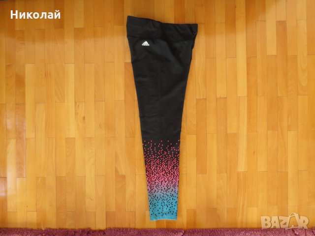 Adidas Wardrobe Fun Kids Girls Training Tights , снимка 9 - Клинове - 23789539