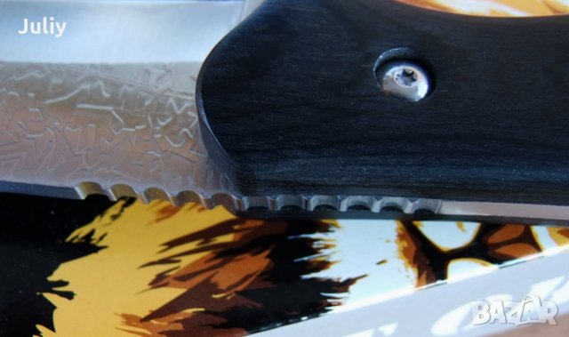 Ловен нож с фиксирано острие JL-01AB / S037A, снимка 15 - Ножове - 24480007