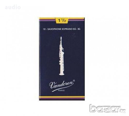 Платък за сопрано саксофон Vandoren SR2015 размер 1 1/2, снимка 1 - Духови инструменти - 16538176