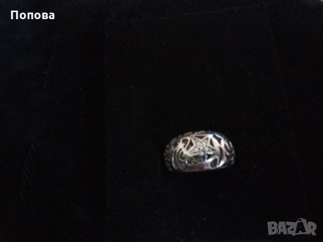 "Esprit" сребърен уникален ажурен  пръстен, снимка 3 - Пръстени - 23340097