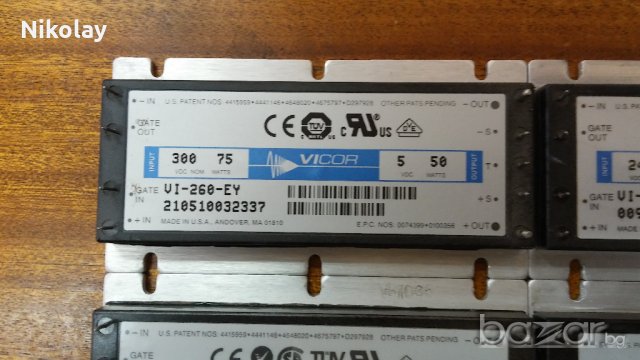 DC-DC  ПРЕОБРАЗУВАТЕЛ  VICOR, снимка 7 - Друга електроника - 19846302