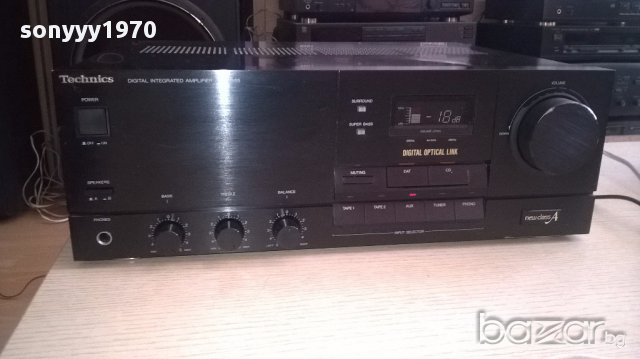 SOLD-Technics su-x955 new class a amplifier-japan/370w/optical-внос швеицария, снимка 4 - Ресийвъри, усилватели, смесителни пултове - 15880501