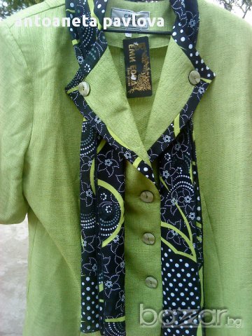 ленено сако , снимка 4 - Сака - 11529035