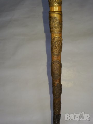 Стар тиролски бастун, снимка 3 - Антикварни и старинни предмети - 25489767