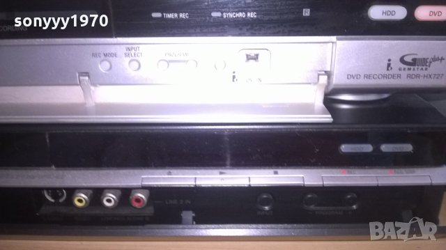 sony hdd/dvd recorder-195лв за броика-внос швеция, снимка 14 - Плейъри, домашно кино, прожектори - 25677011