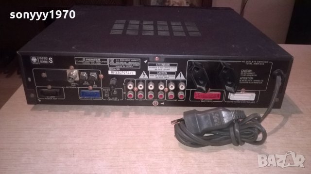 pioneer tuner control amplifier-japan-внос швеицария, снимка 7 - Ресийвъри, усилватели, смесителни пултове - 23551442