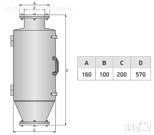Продавам тръбна магнитна колона за зърнопреработвателната промишленост., снимка 7 - Други машини и части - 24836062