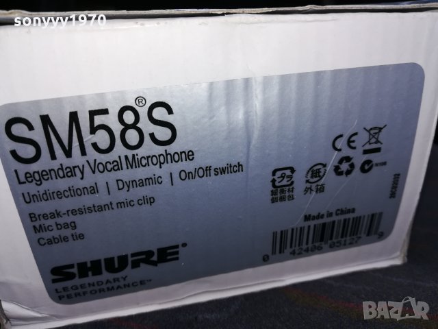 shure beta 58s mic-пълен комплект-внос швеицария, снимка 7 - Микрофони - 23803591