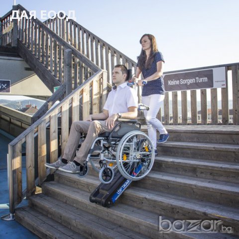 Мобилен стълбищен лифт за инвалидни колички, Изкачващо устройство, снимка 2 - Други - 13214018