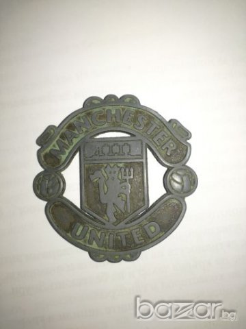 Манчестър Юнайтед - значка, снимка 1 - Фен артикули - 21098734