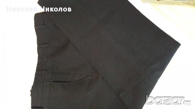Мъжки зимни черни панталони 2 бр. размер L, снимка 3 - Панталони - 16096910