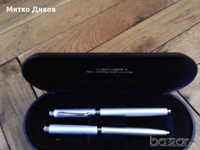 Комплект писалка и химикалка, снимка 3 - Подаръци за юбилей - 15931316