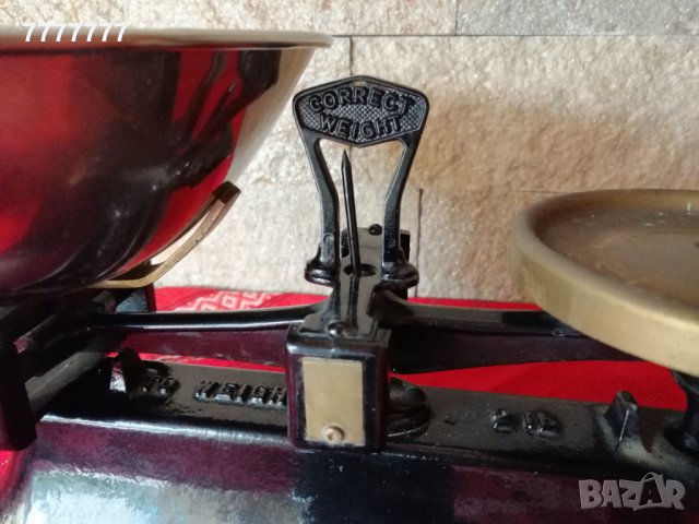 Старинен ретро кантар везна, снимка 3 - Антикварни и старинни предмети - 24901452