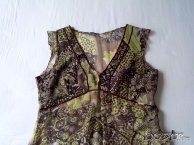 Прекрасна ефирна туника-потник, L , снимка 8 - Туники - 18235282