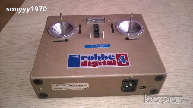 robbe digital 4-remote-made in japan-внос швеицария, снимка 3 - Други спортове - 19476288