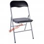 Сгъваем стол с облегалка-36х80 см., снимка 1 - Столове - 24498257