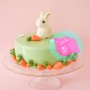 4 Великденски разтварящи пластмасови форми форма яйце заек близалки кейк попс сладки cake pops, снимка 4
