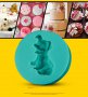 3D силиконов молд куче далматинец украса декор торта фондан шоколад мъфини и др, снимка 1 - Форми - 15047084