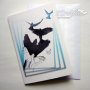 Картичка "Илюзии" / принт, изкуство, птица, снимка 4