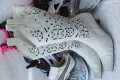 летни ботуши Laura Bellariva original White Summer Boots, N-37, естествена кожа,GOGOMOTO.BAZAR.BG®, снимка 3