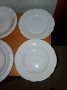 Порцеланови бели чинии архивни, снимка 1