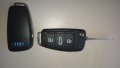 Кутийка за ключ с 3 бутона Audi / Ауди A2, A3, A4, A5, A6, A8, ТТ, Q7, снимка 3