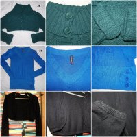 Дамски блузи, ризи, туники, жилетки, болера нови и отлични, снимка 9 - Блузи с дълъг ръкав и пуловери - 19797049