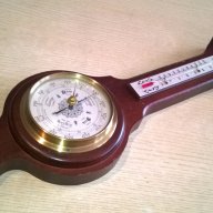 Ретро колекция-хидро/баро/термометър-54х16см-внос швеицария, снимка 1 - Антикварни и старинни предмети - 17723285