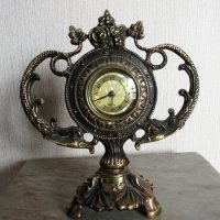 стар настолен часовник, снимка 9 - Антикварни и старинни предмети - 20069087