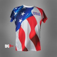 BGF Фланелка USA, снимка 2 - Тениски - 21434388