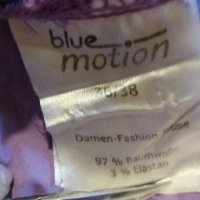 Дам.риза-"Blue Motion"-/памук+ликра/-св.лилава. Закупена от Германия., снимка 8 - Ризи - 22018517