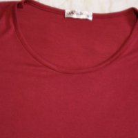 Нова блуза цвят бордо, снимка 4 - Блузи с дълъг ръкав и пуловери - 19887382