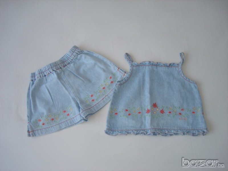  Tik-Tak, летен комплект за момиче,092 см. , снимка 1