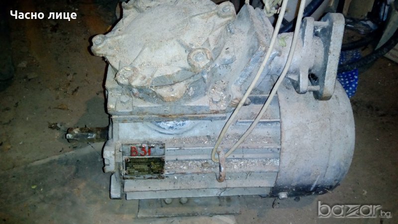 ТРИФАЗЕН двигател7,5kw. 108кг., снимка 1