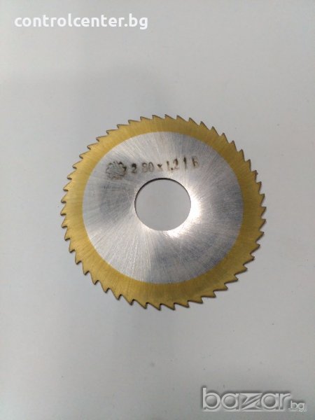 Циркулярна фреза за метал 80х22х1.2 мм. Едър зъб, снимка 1