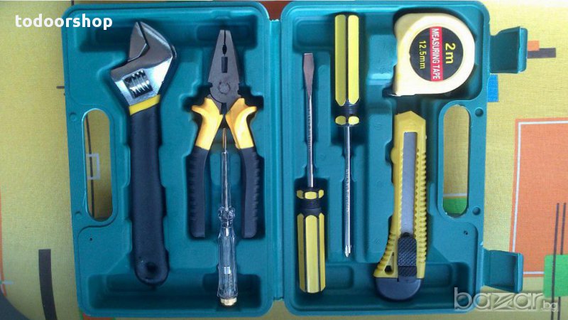 Комплект инструменти гедоре 8 части, снимка 1