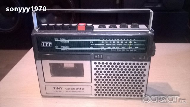 Itt retro radio-внос швеицария, снимка 3 - Радиокасетофони, транзистори - 14623730