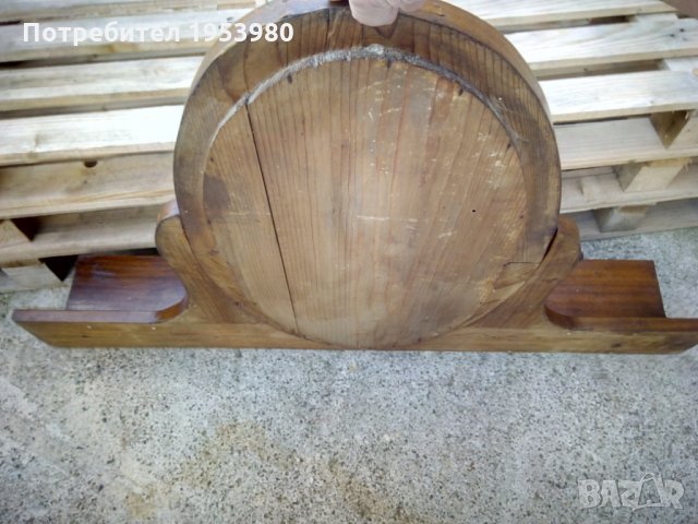 Старо дървено огледало за скрин, снимка 6 - Антикварни и старинни предмети - 25895007